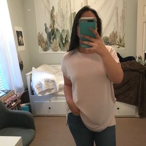 Never worn Zara red/white striped tshirt with tag